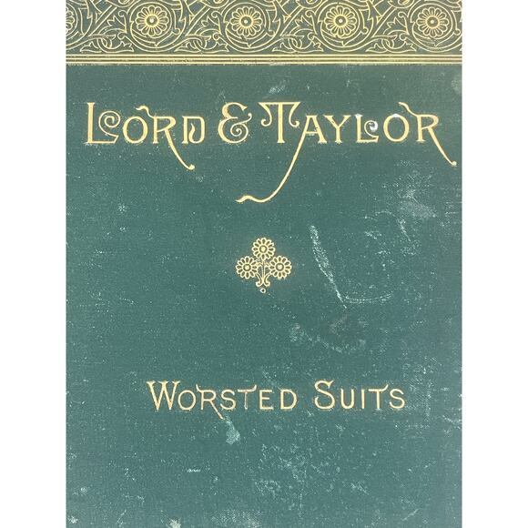 Antique Lord & Taylor Worsted Suits Catologe Book - Picture 2 of 11